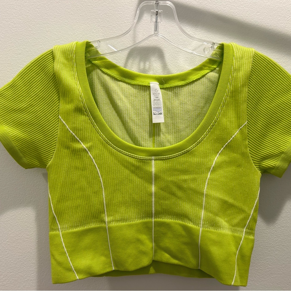 cropped aerie shirt